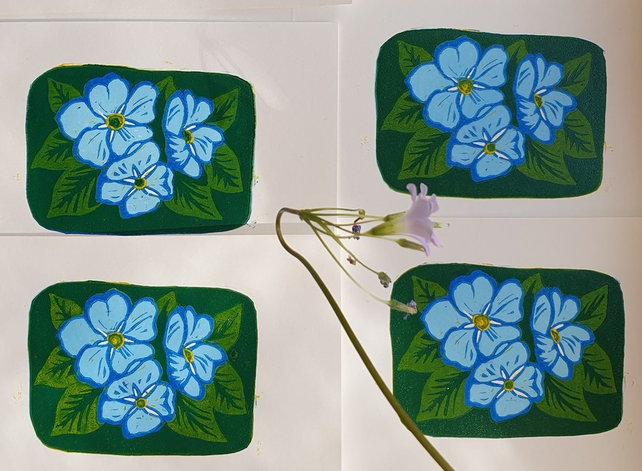 Linocut prints by Primera Press